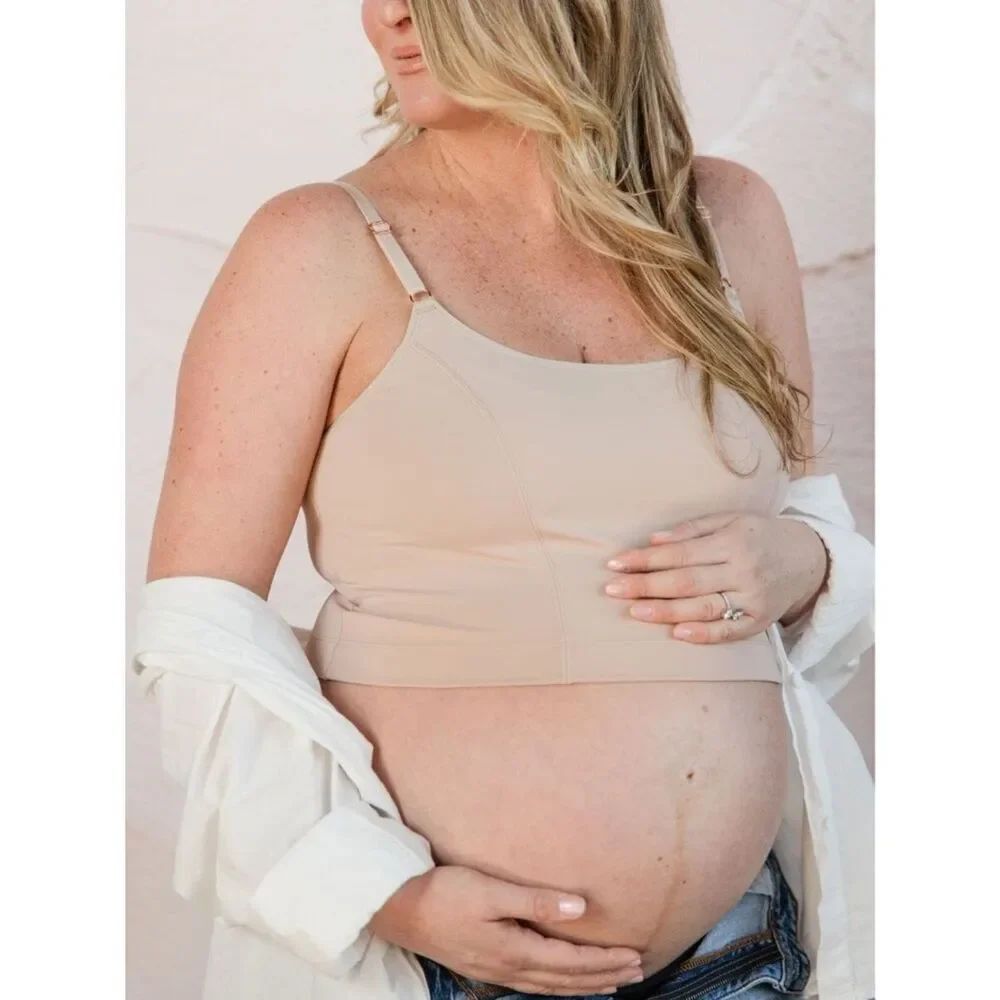 Devin And AdleyAmelia Pumping & Nursing Crop Cami Small